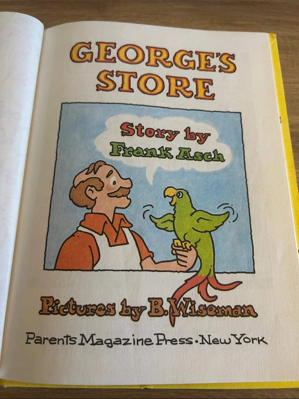 George's Store Kids Picture Book - Colorful Illustrated Edition